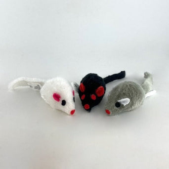 Pawise Pawise Plush Mice Cat Toy