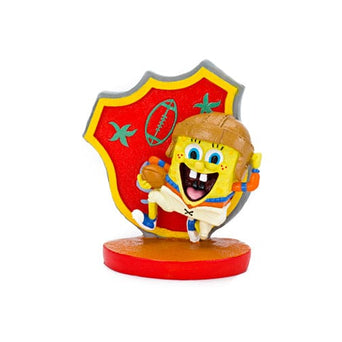 Penn Plax Spongebob Football Player 3in Res Orn Licensed