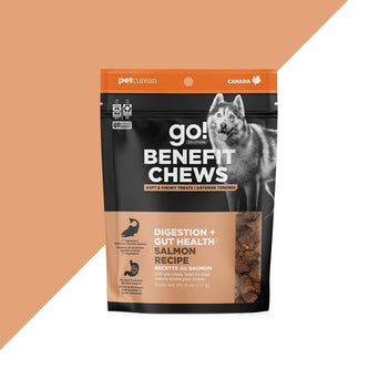 Petcurean Go! Solutions Benefit Chews Digestion + Gut Health Salmon Dog Treats