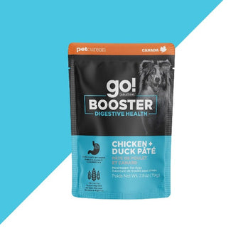 Petcurean Go! Solutions Booster Digestive Health Chicken + Duck Pate Dog Food Topper