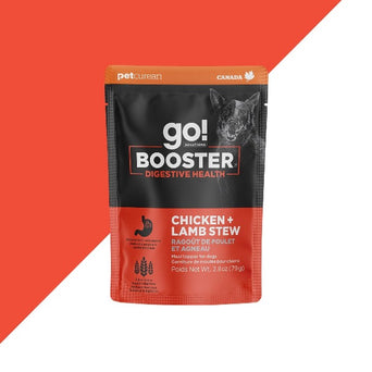 Petcurean Go! Solutions Booster Digestive Health Chicken + Lamb Stew Dog Food Topper