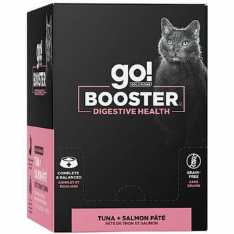 Petcurean Go! Solutions Booster Digestive Health Tuna + Salmon Pate Wet Cat Food