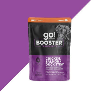 Petcurean Go! Solutions Booster Tranquility Chicken, Salmon + Duck Stew Dog Food Topper