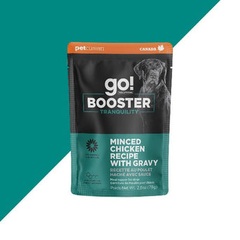 Petcurean Go! Solutions Booster Tranquility Minced Chicken with Gravy Dog Food Topper