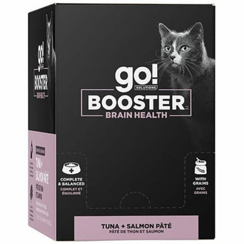 Petcurean Go! Solutions Brain Health Minced Tuna + Salmon Pate Booster Wet Cat Food