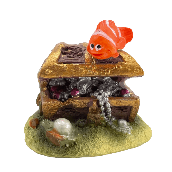 Fish Gear Clown Fish & Treasure Betta Ornament – Petland Canada