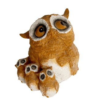 Petland Canada Fish Gear Owl Babies Aquarium Ornament