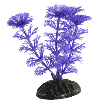 Petland Canada Fish Gear Purple Cabomba Plastic Betta Plant (4")