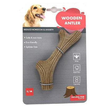 Petland Canada Good Dog Nylon Wood Blend Antler Chew Toys