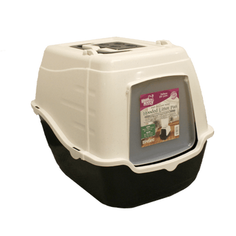 Petland Canada Here Kitty Deluxe High Back Easy Scoop Hooded Litter Pan