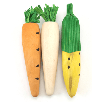 Petland Canada Moss Hollow Wood, Carrot & Corn Trio