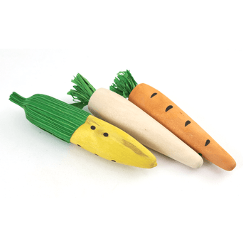 Petland Canada Moss Hollow Wood, Carrot & Corn Trio