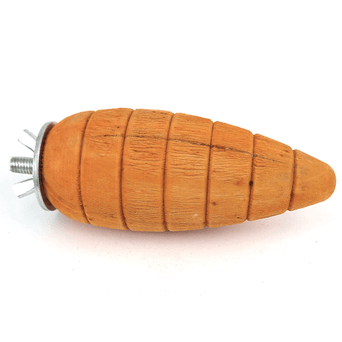 Petland Canada Moss Hollow Wooden Carrot Gnaw