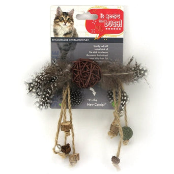 Petland Canada Silvervine Rattan Ball Cat Toy