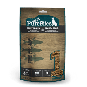 PureBites PureBites Wild Freeze Dried Smelt Dog Treats, 60g