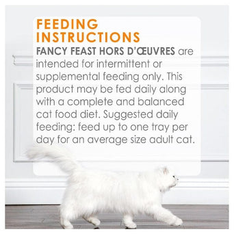 Purina Fancy Feast Hors d'Oeuvre White Meat Chicken Appetizer for Cats