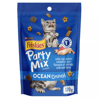 Purina Friskies Party Mix Ocean Crunch Cat Treats