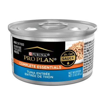 Purina Purina Pro Plan Complete Essentials Tuna Entrée in Sauce Canned Cat Food, 85g