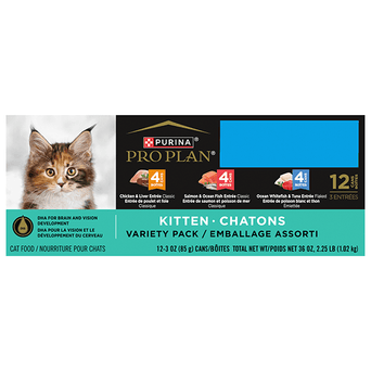 Purina Purina Pro Plan Focus Kitten Canned Food Variety Pack