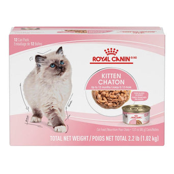 Royal Canin Royal Canin Kitten Thin Slices in Gravy Canned Cat Food 12 Pack