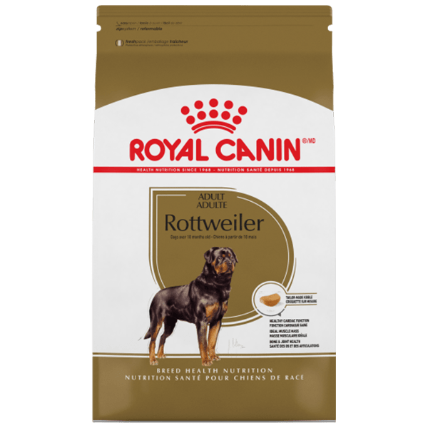 Royal Canin Rottweiler Adult Dry Dog Food, 30lb (SPECIAL ORDER ITEM ...