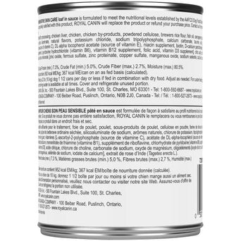 Royal Canin Royal Canin Sensitive Skin Care Loaf in Sauce Canned Dog Food, 385g