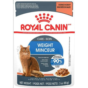 Royal Canin Royal Canin Weight Care Chunks in Gravy Adult Cat Food Pouch