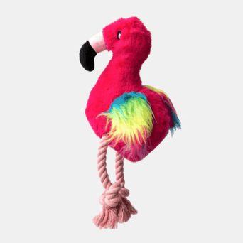 Silver Paw Silver Paw Flamingo Dog Toy