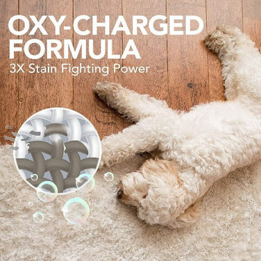 Oxy charged stain store and odor remover