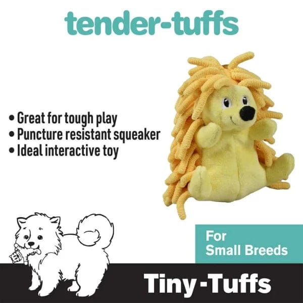 Tender-Tuffs Tiny Tuff Yellow Hedgehog