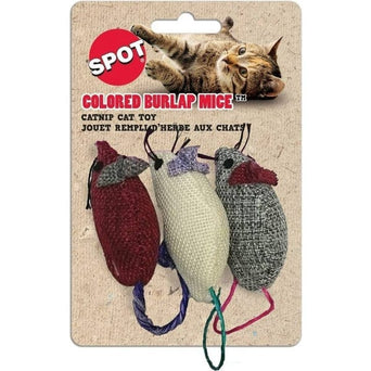 SPOT - Jouet -Ressort - Large - Coloré - Chat - Paquet de 10