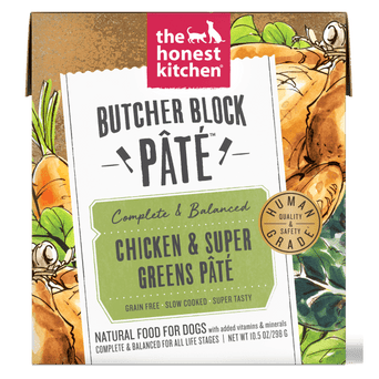 The Honest Kitchen The Honest Kitchen Butcher Block Pate; Chicken & Super Greens Wet Dog Food