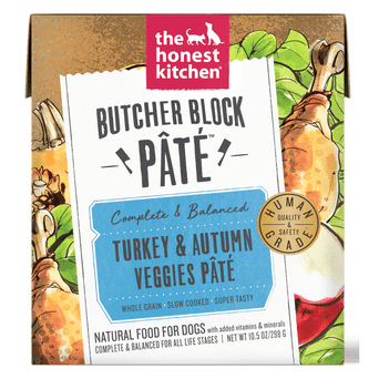 The Honest Kitchen The Honest Kitchen Butcher Block Pate; Tukey & Autumn Veggies Wet Dog Food