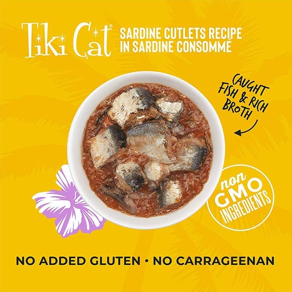 Tiki Cat Grill Sardine Cutlets Recipe Canned Cat Food