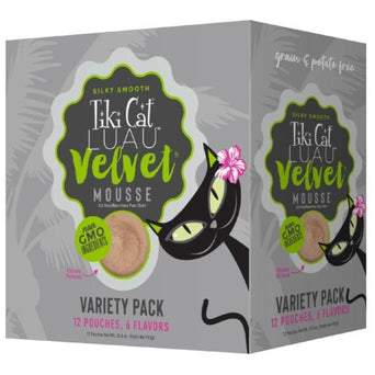 Tiki Cat Tiki Cat Velvet Mousse Variety Pack Cat Food