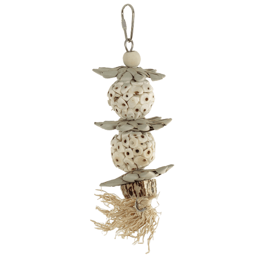 Verdant Palm Star Balls Bird Toy