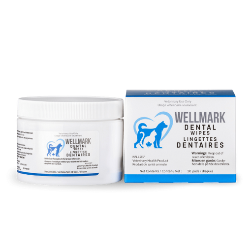 Wellmark Dental Wipes for Dogs & Cats