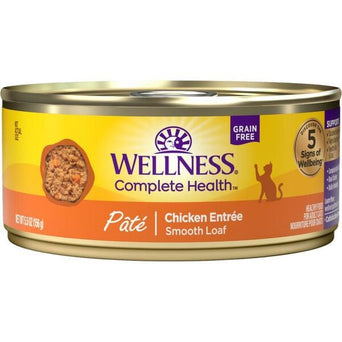 Wellness Wellness Complete Health Pate Chicken Entree Canned Cat Food, 5.5oz