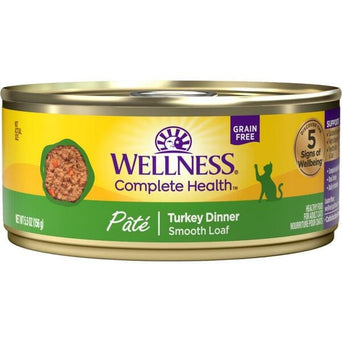 Wellness Wellness Complete Health Pate Turkey Dinner Canned Cat Food