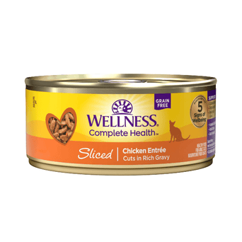 Wellness Wellness Complete Health Sliced Chicken Entree in Gravy Canned Cat Food, 3oz