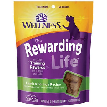 Wellness Wellness Rewarding Life Lamb & Salmon Recipe Soft Dog Treats