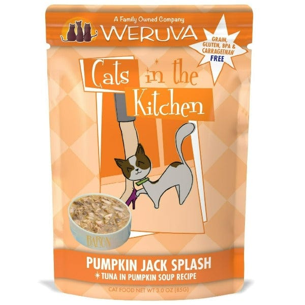 Cats in the Kitchen Pumpkin Jack Splash Pouch Cat Food Petland