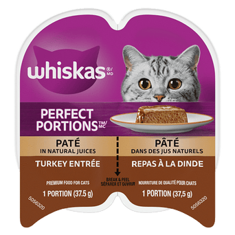 Whiskas Whiskas Perfect Portions Turkey Pâté Wet Cat Food