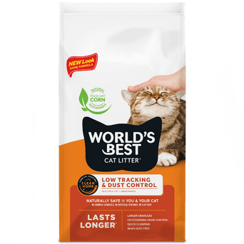 World's Best Cat Litter WORLD'S BEST Low Tracking & Dust Control Clumping Cat Litter