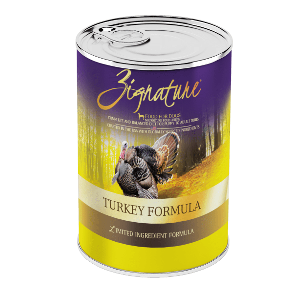 March Zignature Dog Food Cans