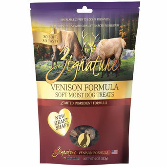 Zignature Zignature Soft Moist Venison Formula Dog Treats