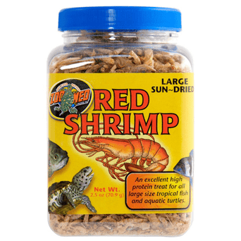 Zoo Med Zoo Med Large Sun-Dried Red Shrimp